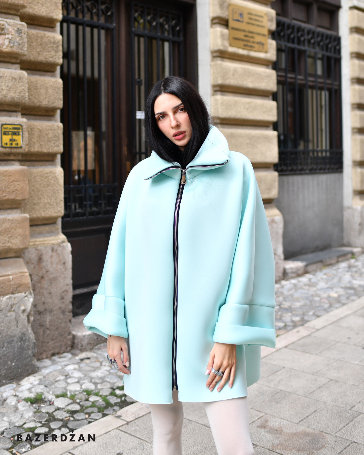 Oversized Jacket - Mint