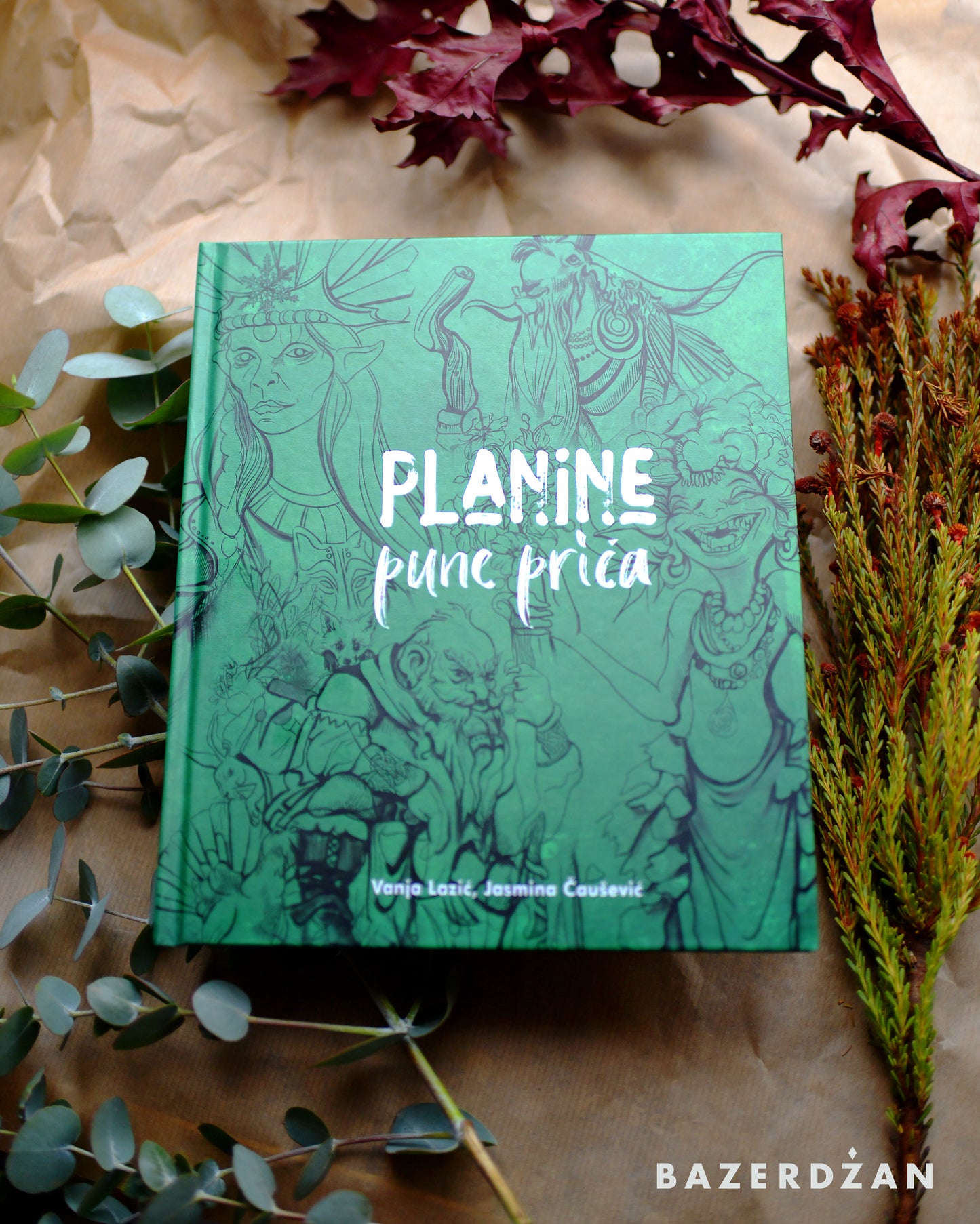 Book "Mountains Full of Stories" / "Planine pune priča" by Vanja Lazić, Jasmina Čaušević