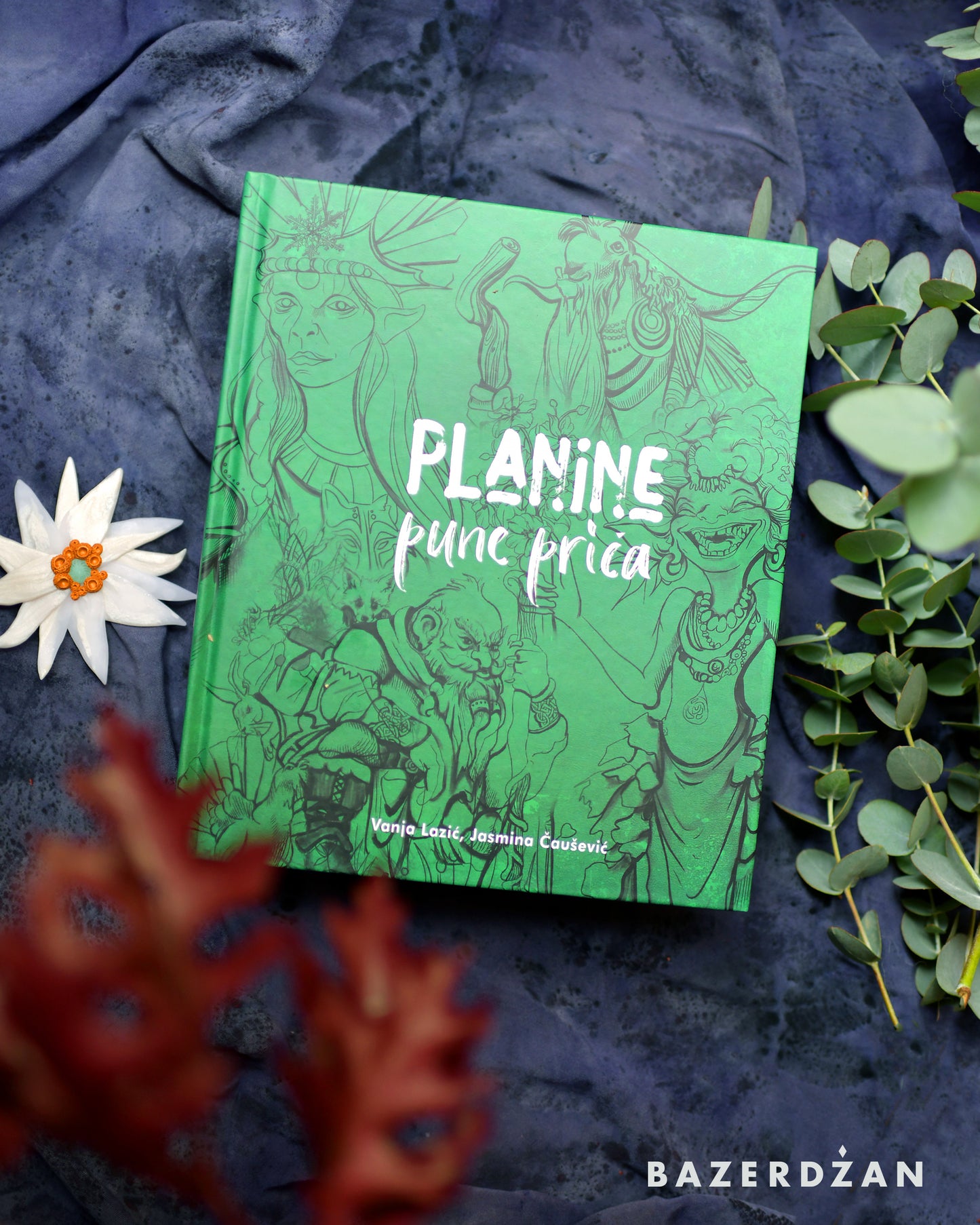 Book "Mountains Full of Stories" / "Planine pune priča" by Vanja Lazić, Jasmina Čaušević