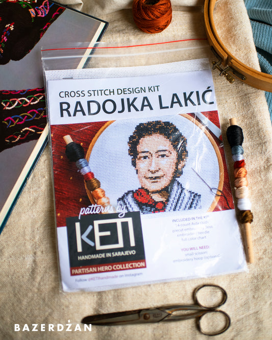 Keti Cross Stitch Design Kit - Radojka Lakic, by Keti Handmade