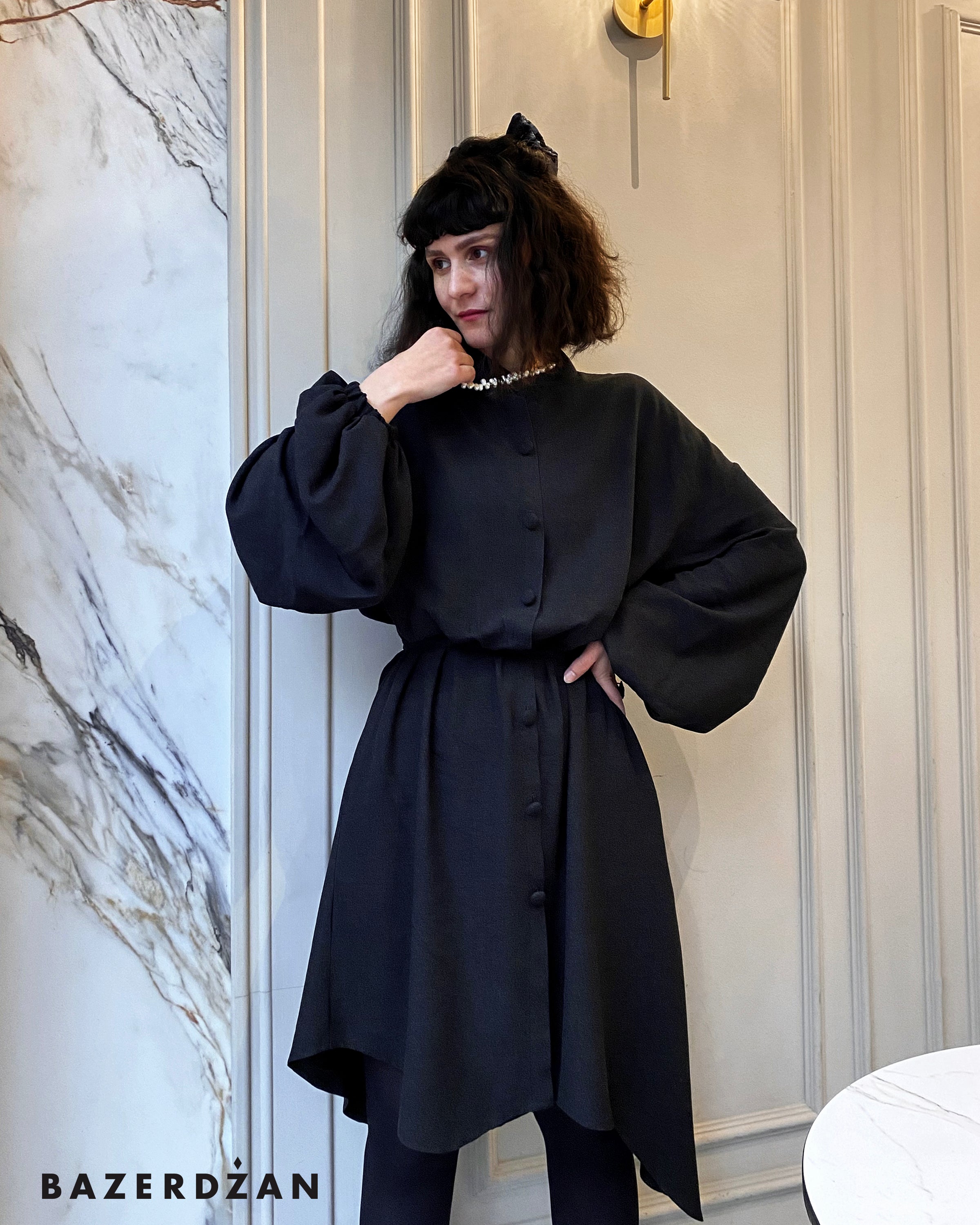 【高品質特価】新品。Classic Open Sleeve Dress Coat ジャケット・アウター